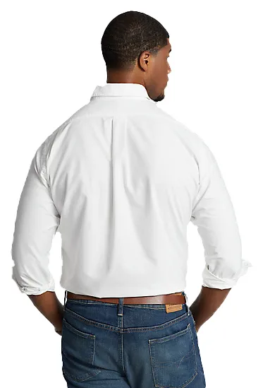 Polo Ralph Lauren Big & Tall overhemd wit met logo