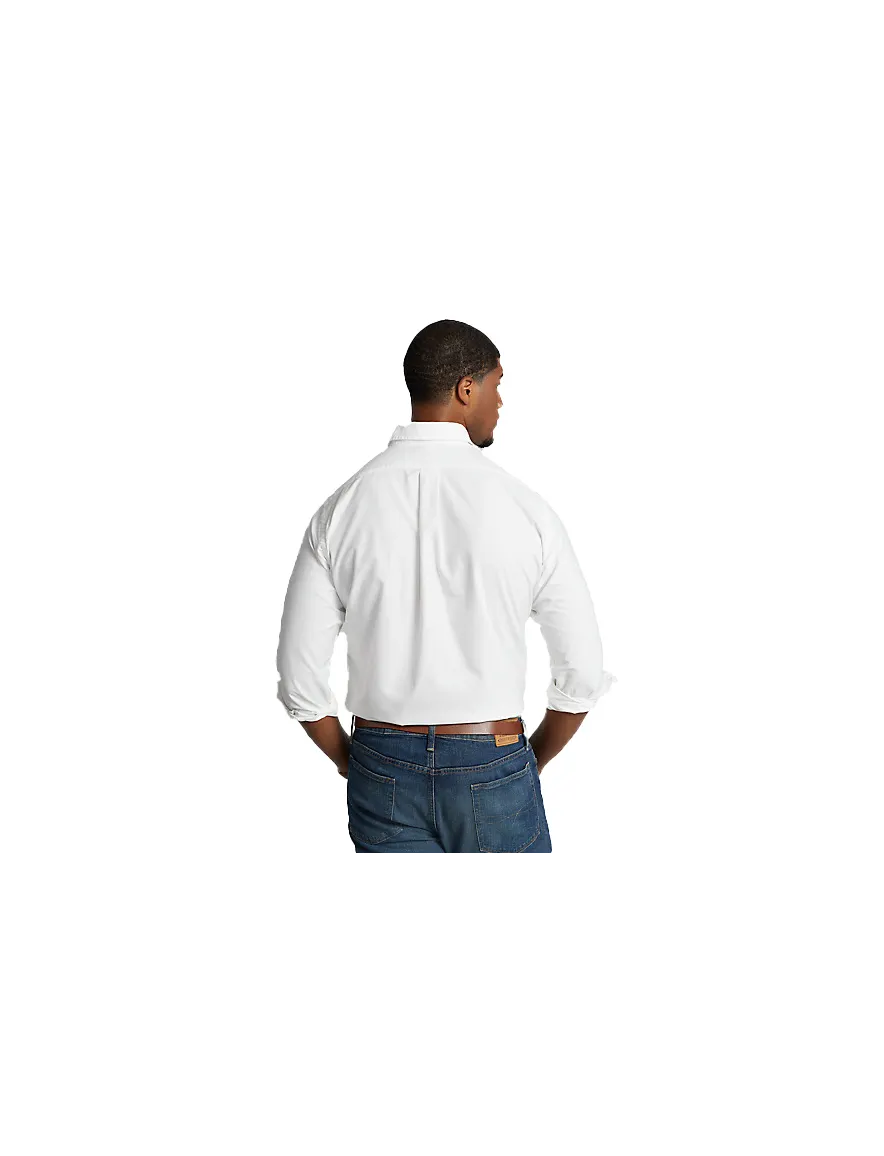Polo Ralph Lauren Big & Tall overhemd wit effen