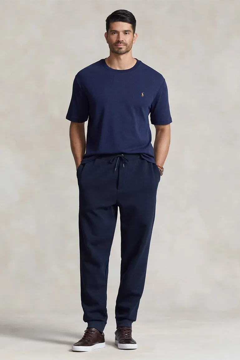 Polo Ralph Lauren big & tall t-shirt donkerblauw ronde hals