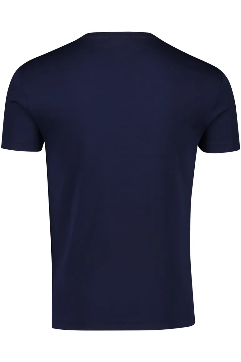 Polo Ralph Lauren big & tall t-shirt donkerblauw ronde hals