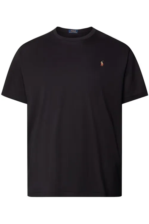 Polo Ralph Lauren Big & Tall t-shirt zwart effen