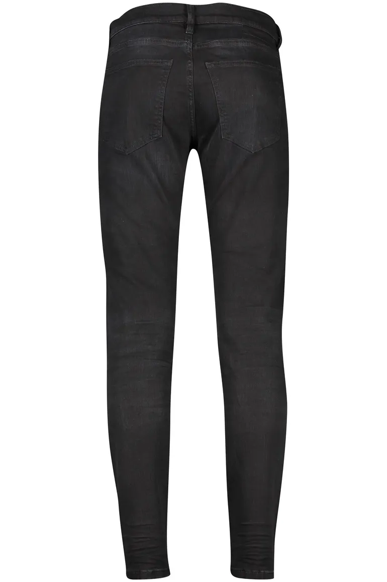 nette jeans Diesel zwart effen katoen D-strukt