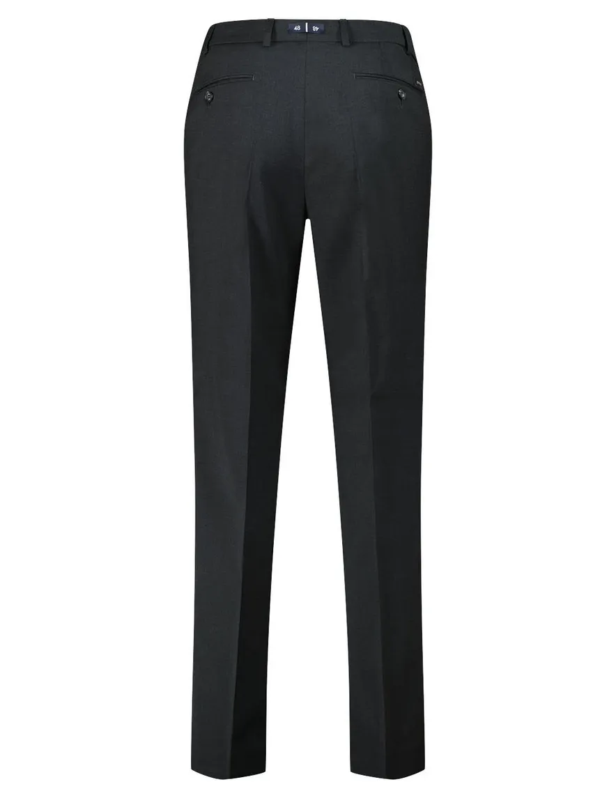 Gardeur katoenen broek grijs effen