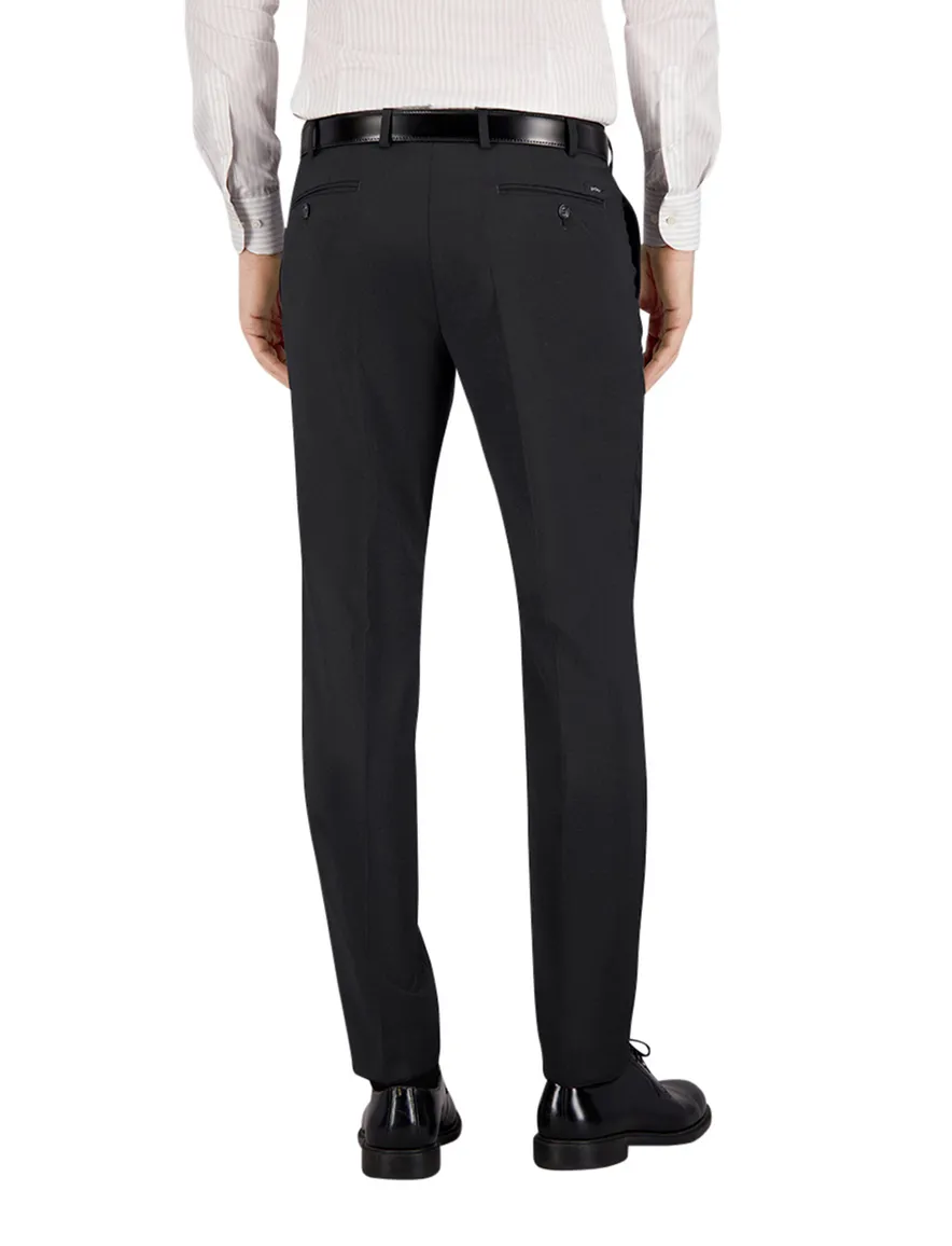 Gardeur katoenen broek grijs effen