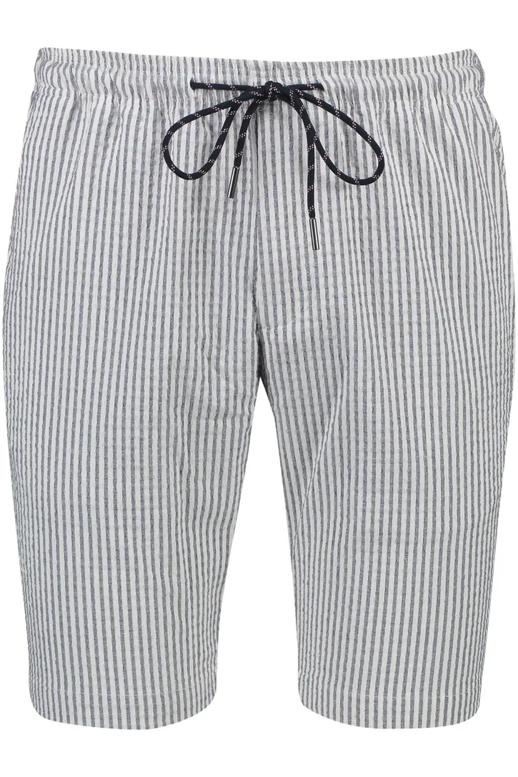 Tommy Hilfiger bermuda slim fit wijt grijs geruit