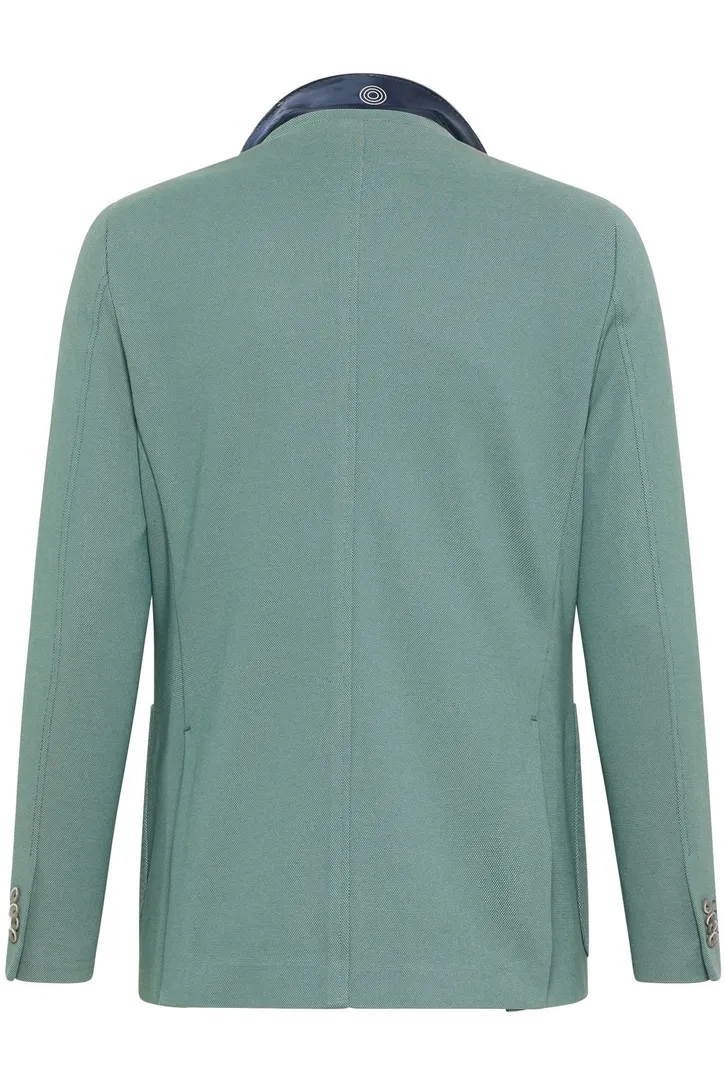 Blue Industry colbert mix & match groen borstzak effen katoen slim fit