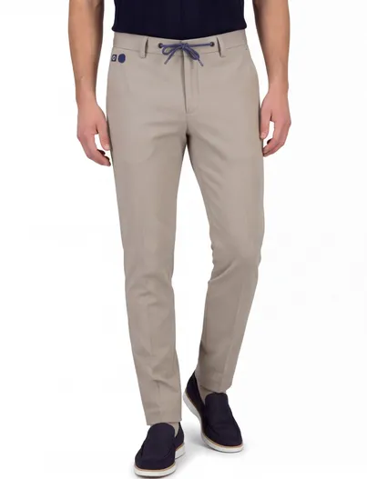 Blue Industry Blue Industry pantalon beige chino