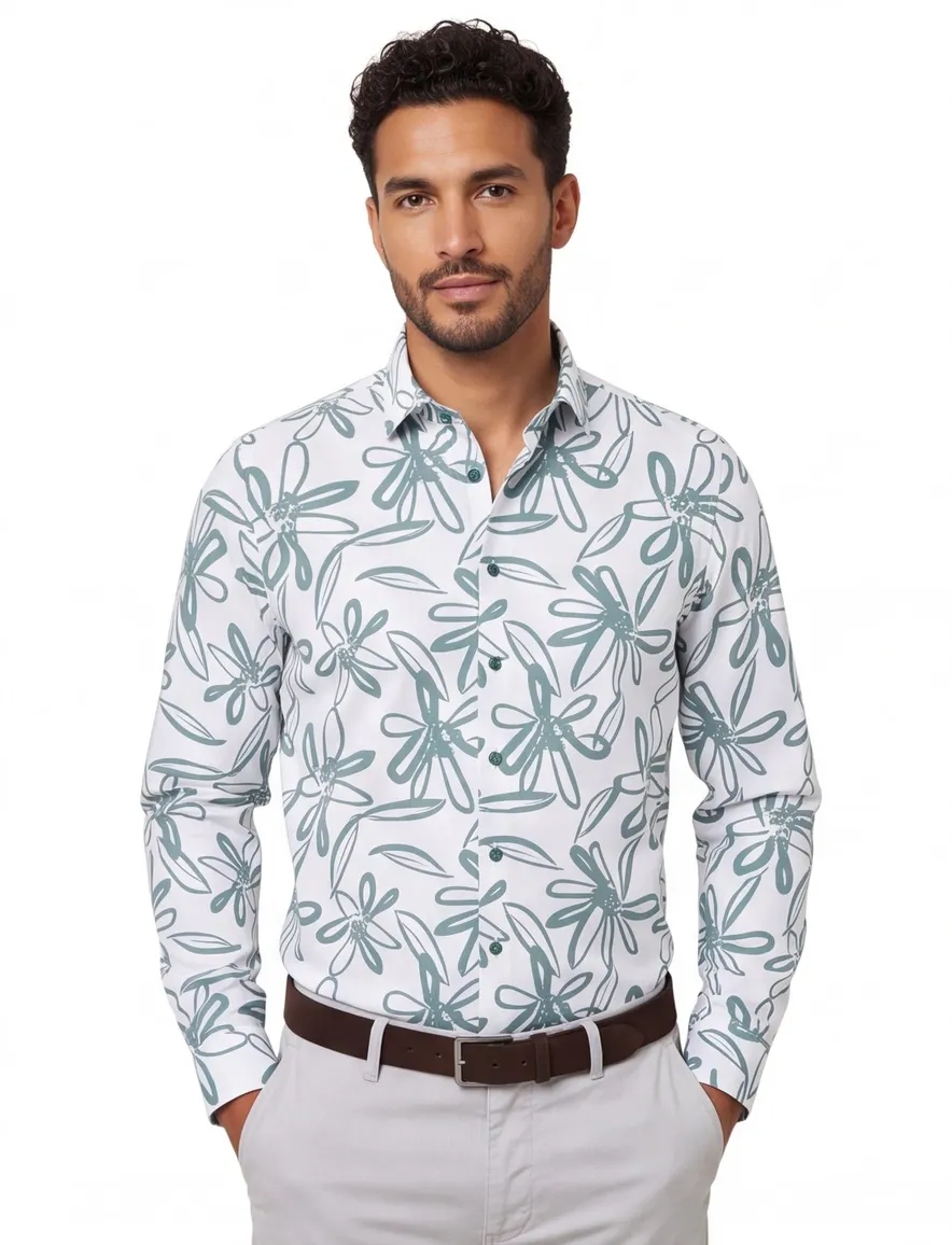 Blue Industry casual overhemd slim fit