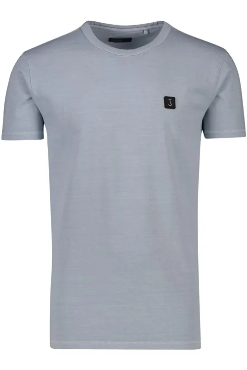 shirt lichtblauw Butcher of blue effen katoen
