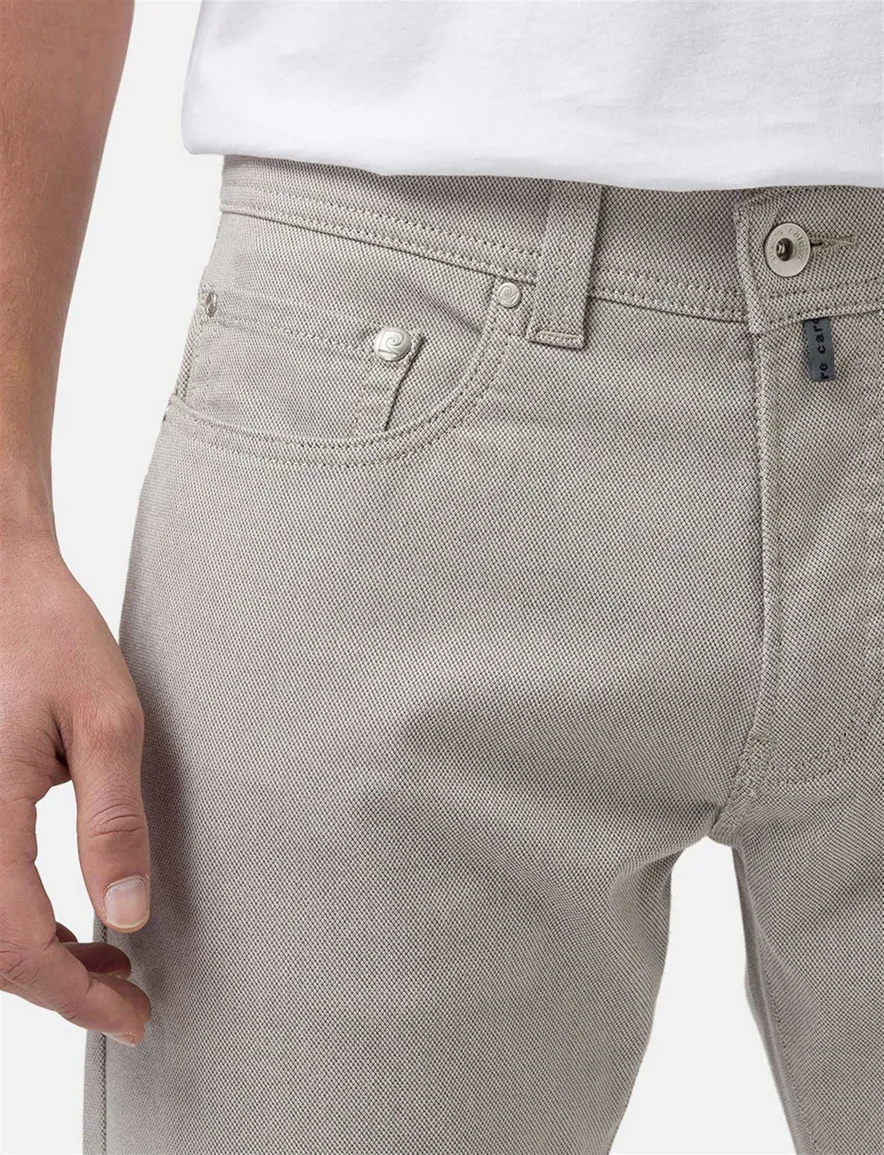 jeans Pierre Cardin grijs effen