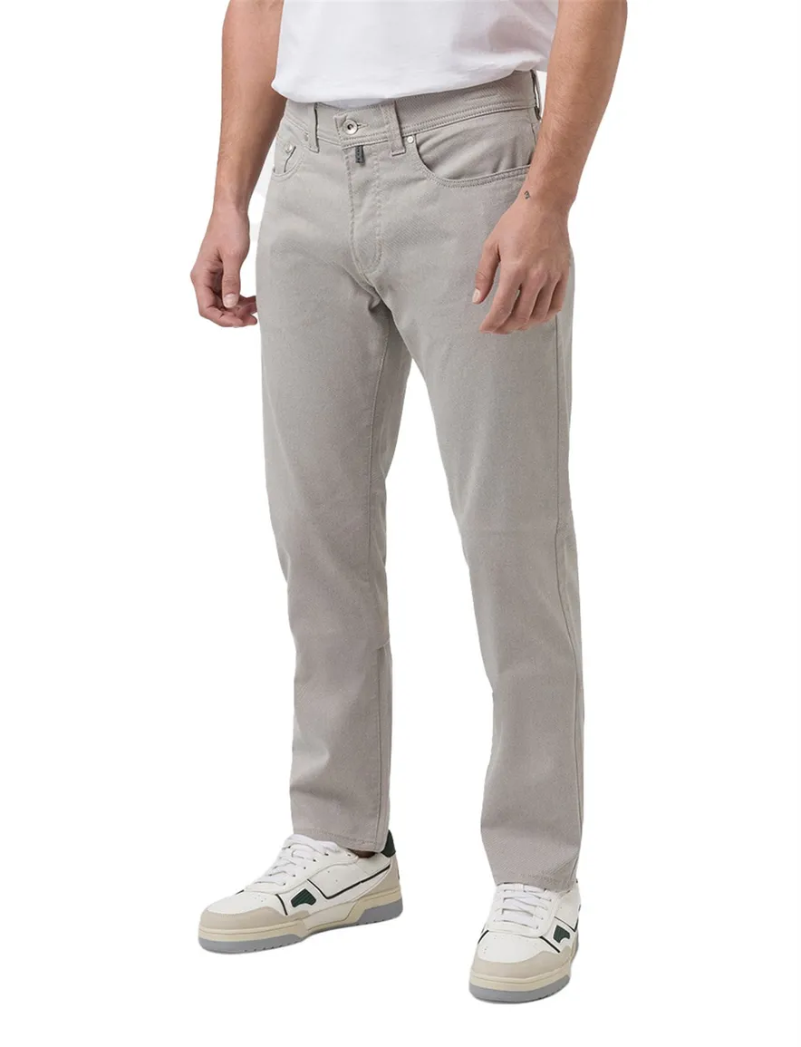 jeans Pierre Cardin grijs effen