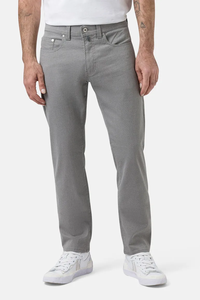 Pierre Cardin 5-pocket taupe Lyon Tapered Futureflex