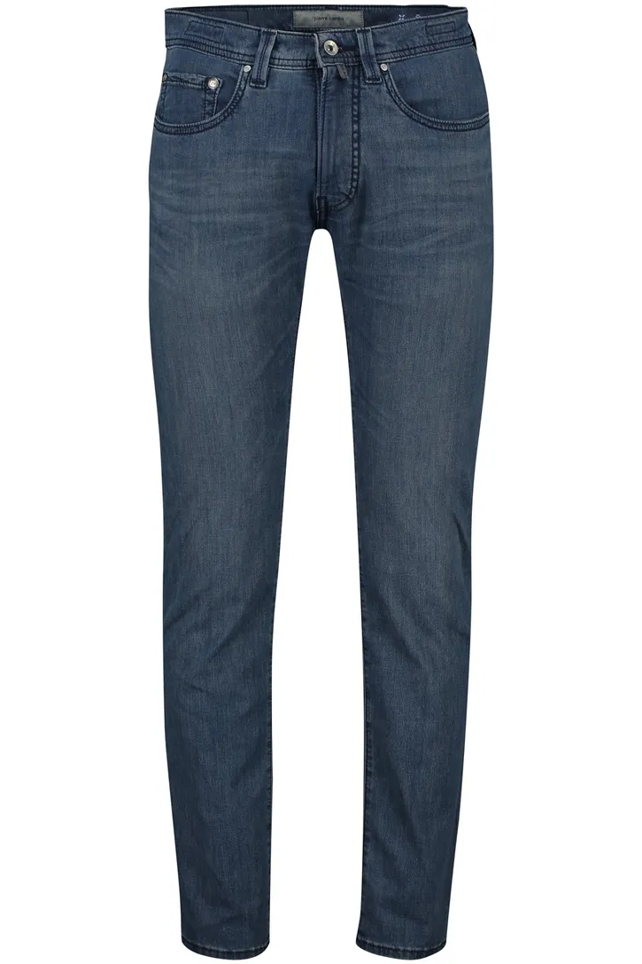 Pierre Cardin jeans blauw effen Lyon Tapered Fit