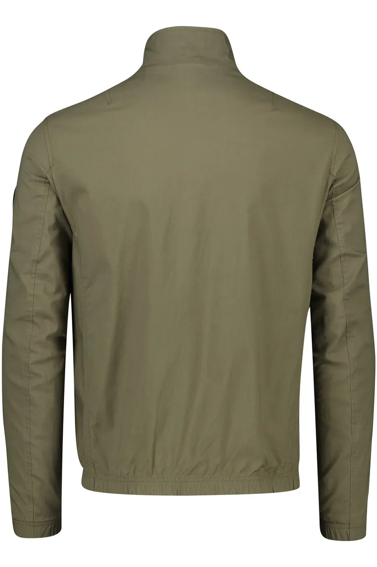 Pierre Cardin Tussenjas khaki effen
