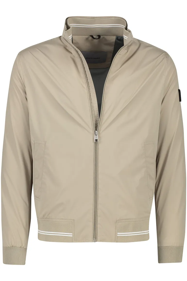 Pierre Cardin tussenjas beige effen