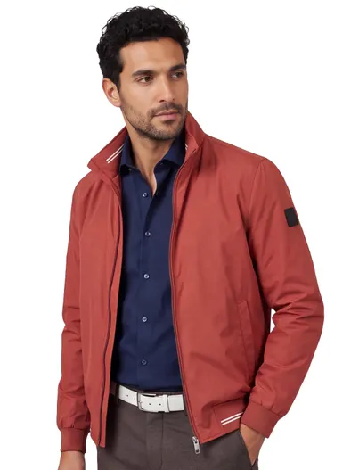 Pierre Cardin Pierre Cardin tussenjas effen rood