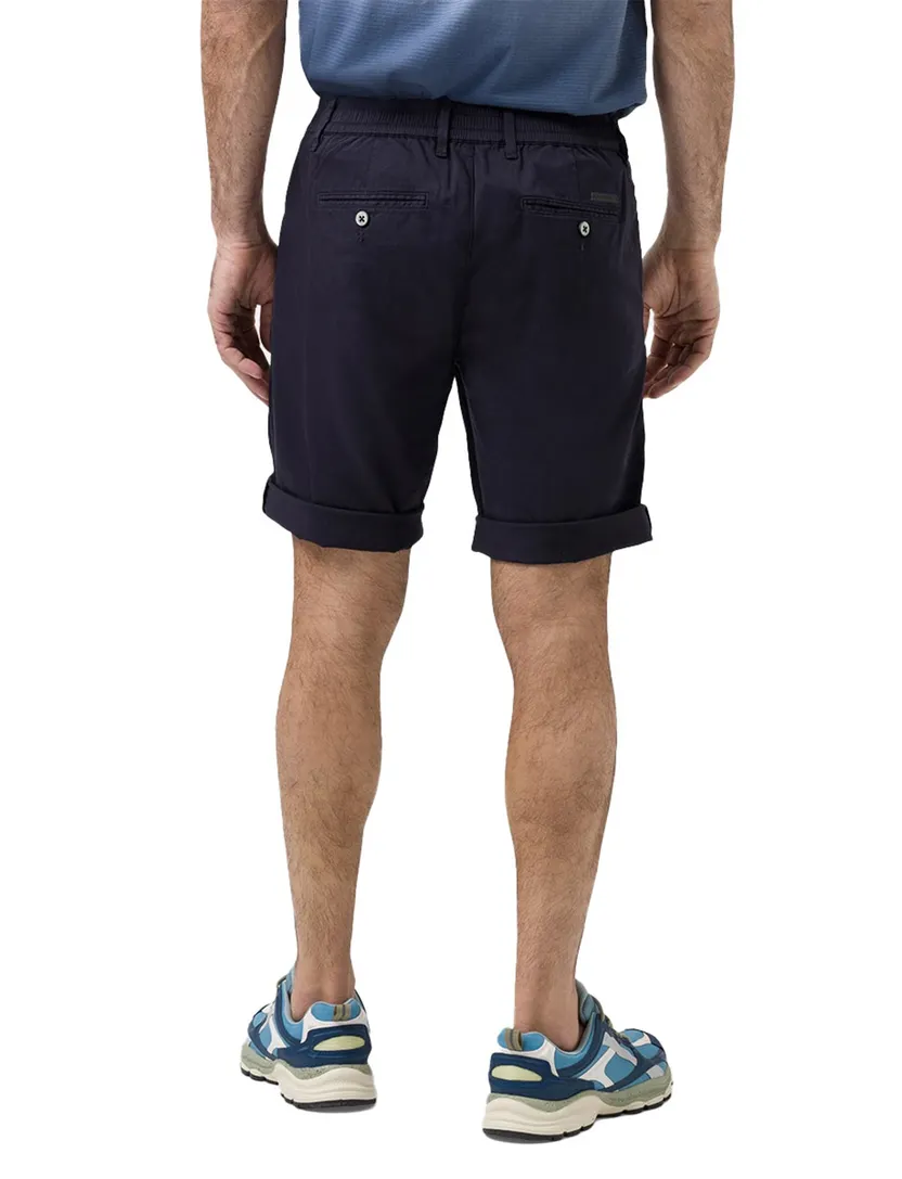 Pierre Cardin korte broek effen katoen donkerblauw