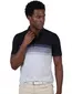 Pierre Cardin poloshirt blauw gestreept