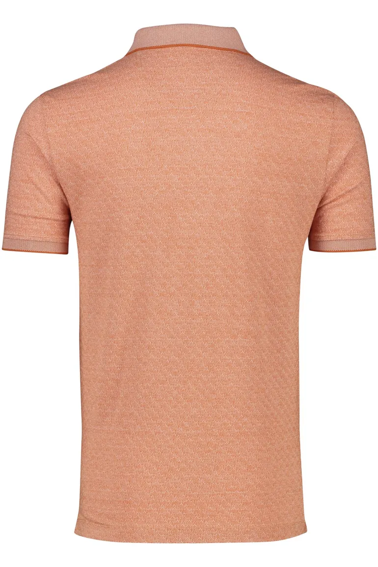 Pierre Cardin poloshirt zalm kleur patroon