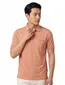 Pierre Cardin poloshirt zalm kleur patroon