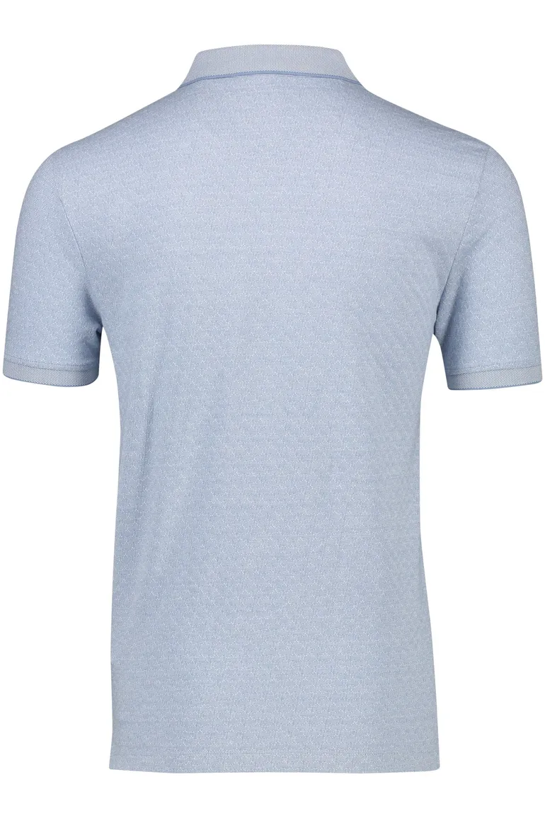 Pierre Cardin poloshirt lichtblauw print