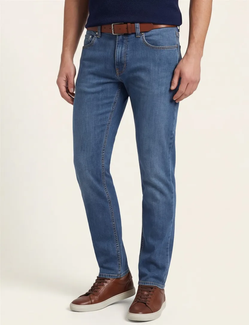 Pierre Cardin Lyon Tapered fit spijkerbroek blauw
