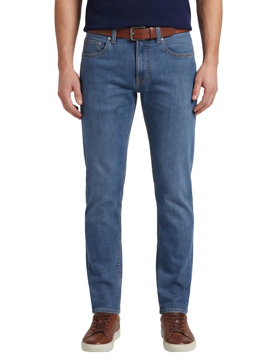 Pierre Cardin jeans blauw Lyon Tapered fit