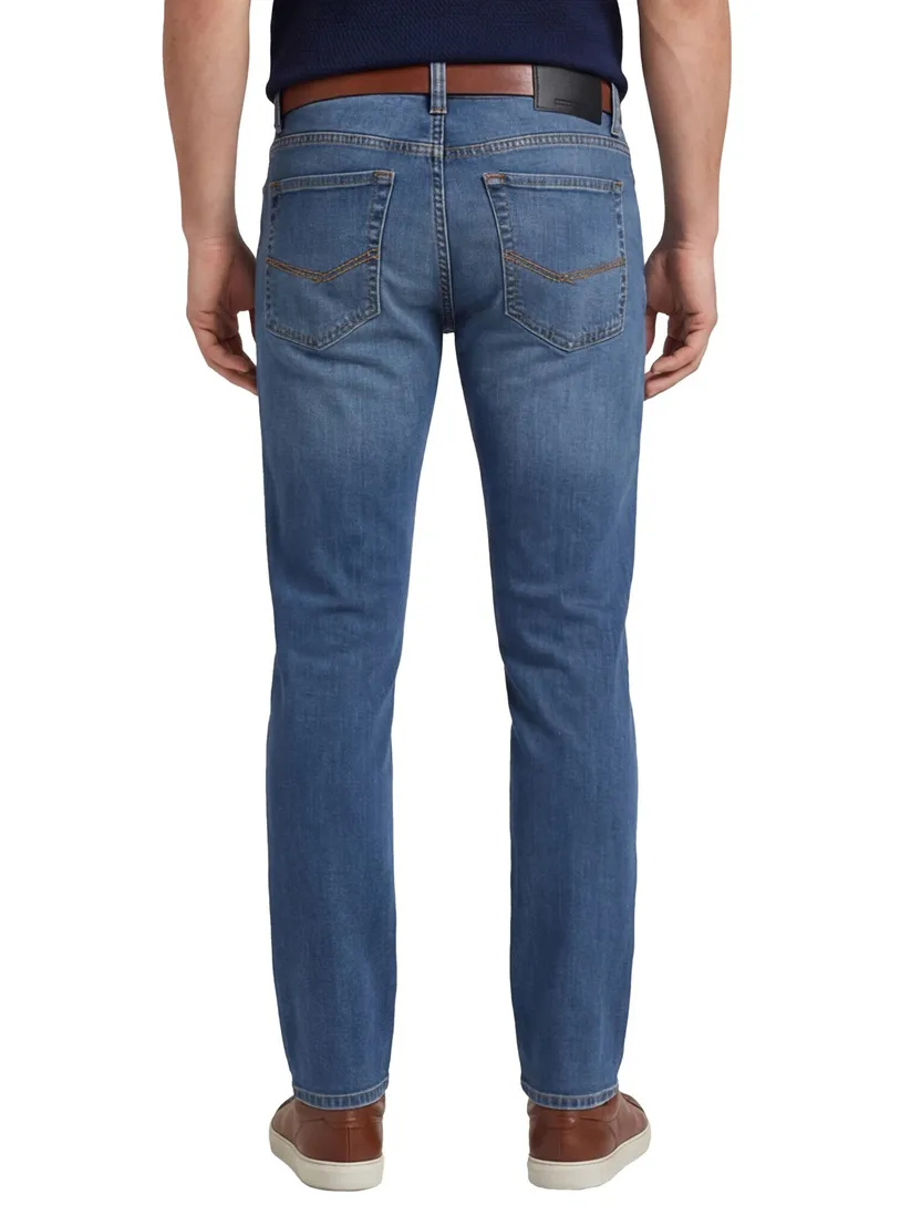 Pierre Cardin Lyon Tapered fit spijkerbroek blauw