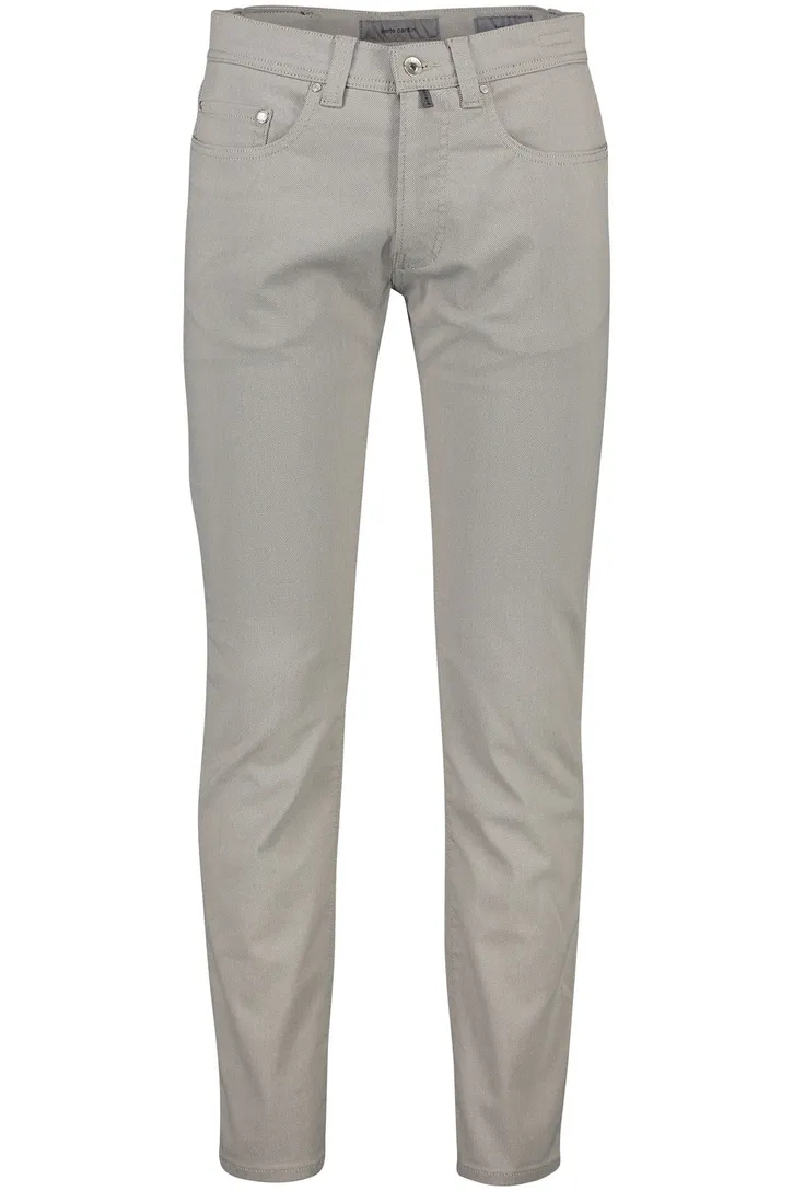 Pierre Cardin Lyon Tapered 5-pocket grijs