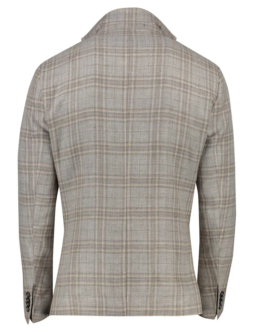 Roy Robson colbert beige geruit