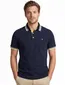 Jack & Jones polo normale fit donkerblauw effen katoen