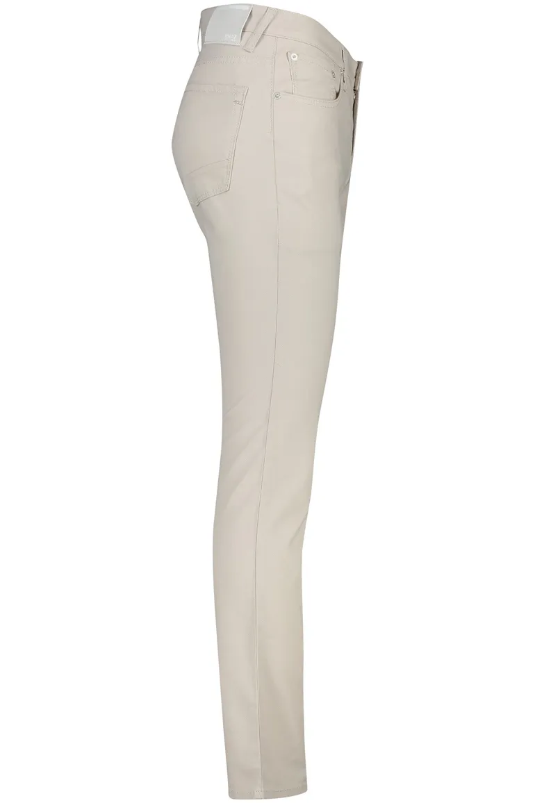 jeans Brax beige effen katoen Chuck