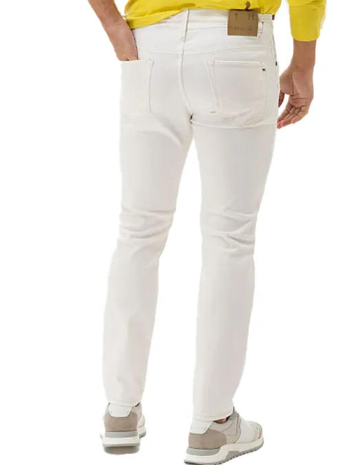 Brax jeans 5-pocket chuck effen wit