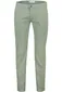 Brax chino groen effen katoen Silvio Slim Fit