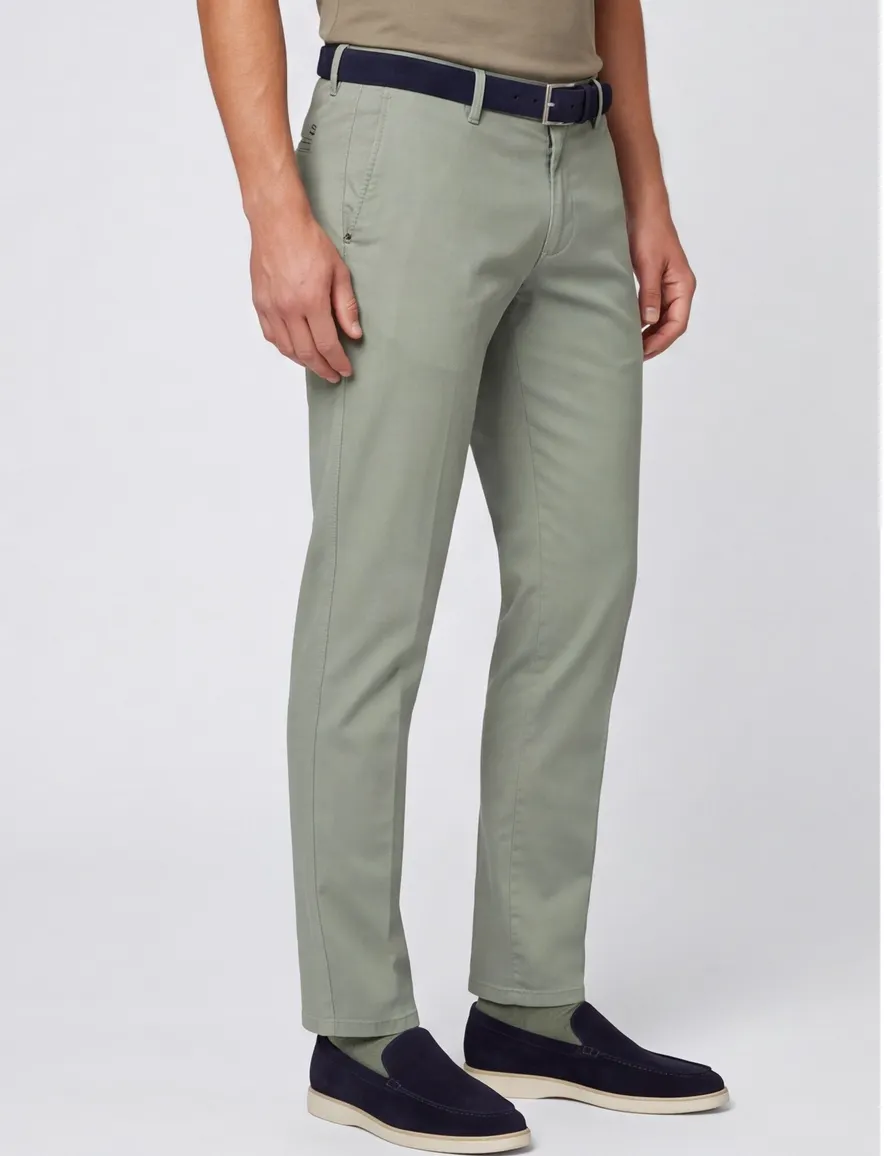 Brax Pantalon chino groen