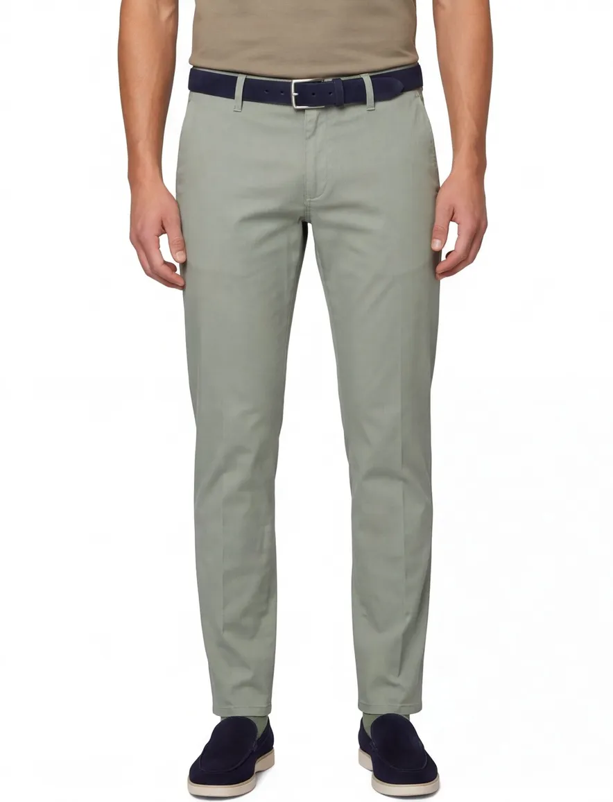 Brax Pantalon chino groen