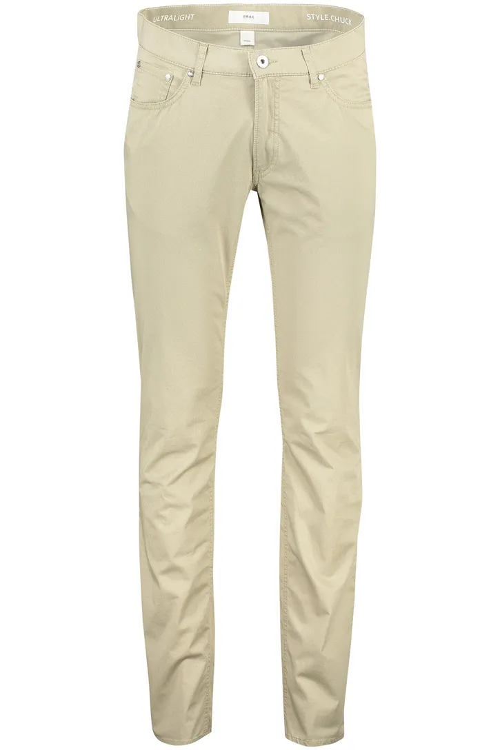 Beige Brax jeans effen katoen