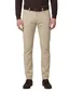Beige Brax broek effen katoen