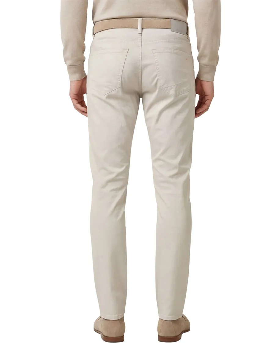 Witte Brax jeans effen denim
