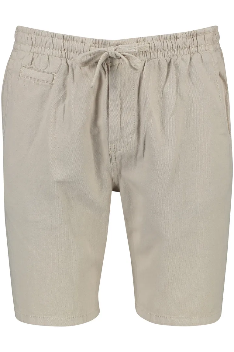 Superdry bermuda beige linnen elastische band slim fit