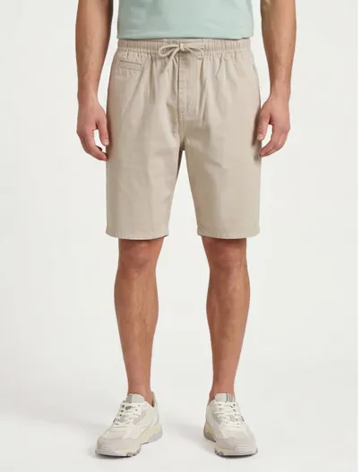 Superdry bermuda superdry beige linnen