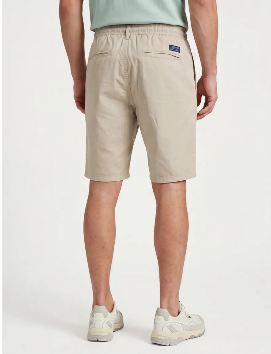 Superdry bermuda ecru linnen