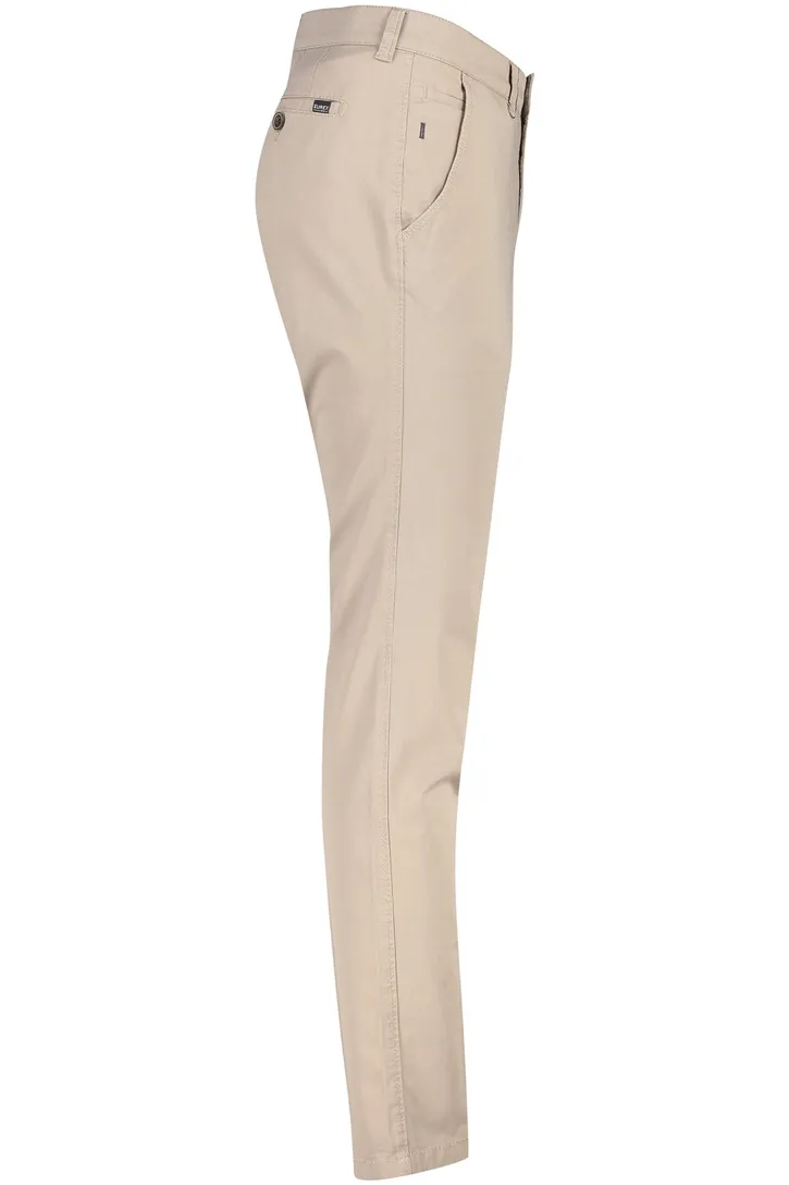 Eurex Jim katoenen broek camel uni katoen
