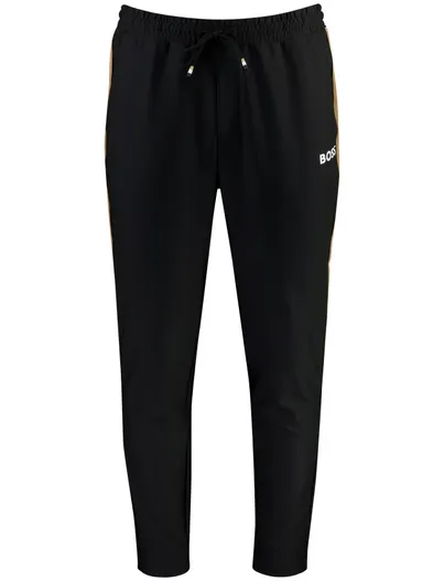 Hugo Boss Broeken BOSS Green zwart normale fit