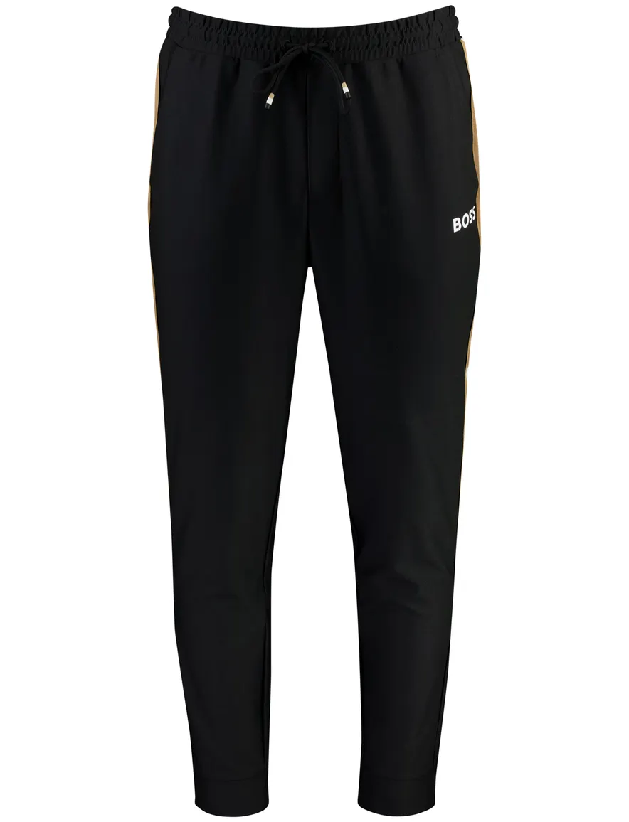 Broeken BOSS Green zwart normale fit