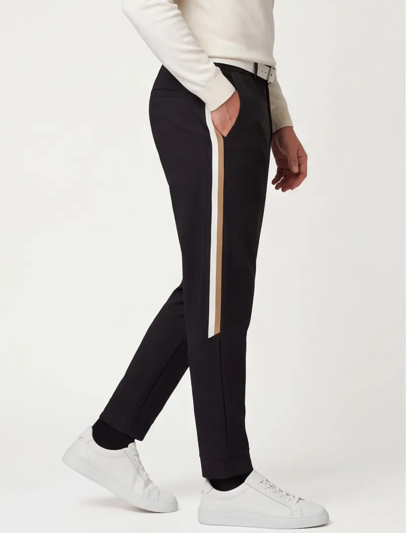 Joggingbroek BOSS Green zwart stretch