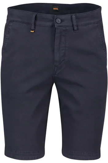 Hugo Boss korte broek Hugo Boss donkerblauw effen