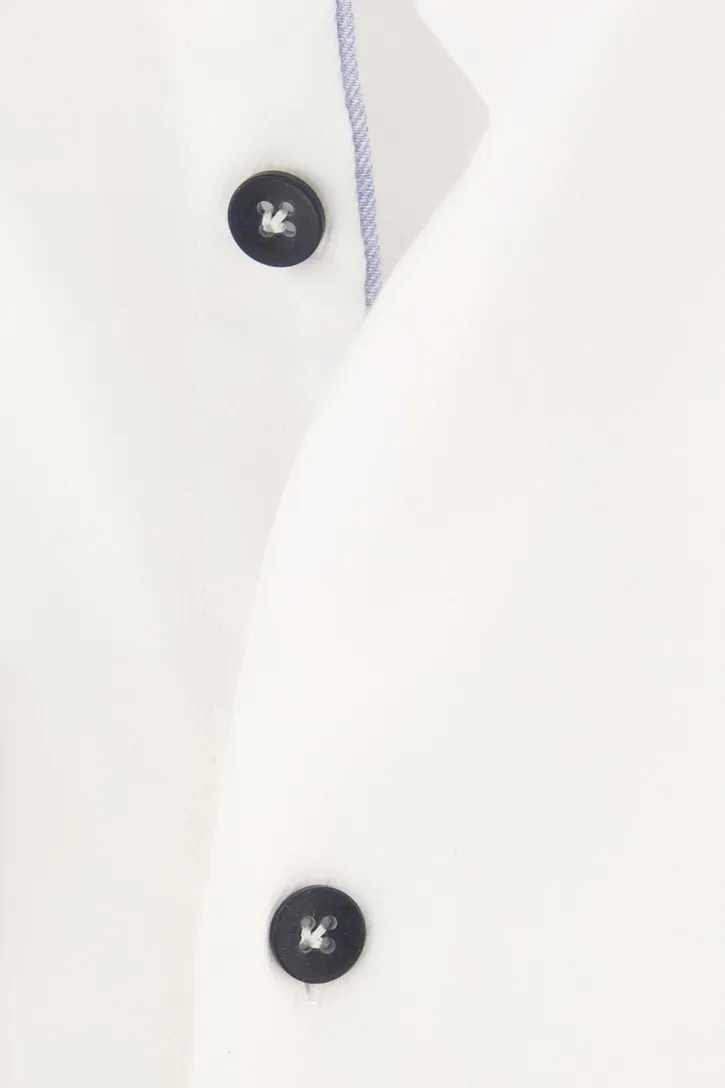 John Miller business overhemd wit tailored fit katoen