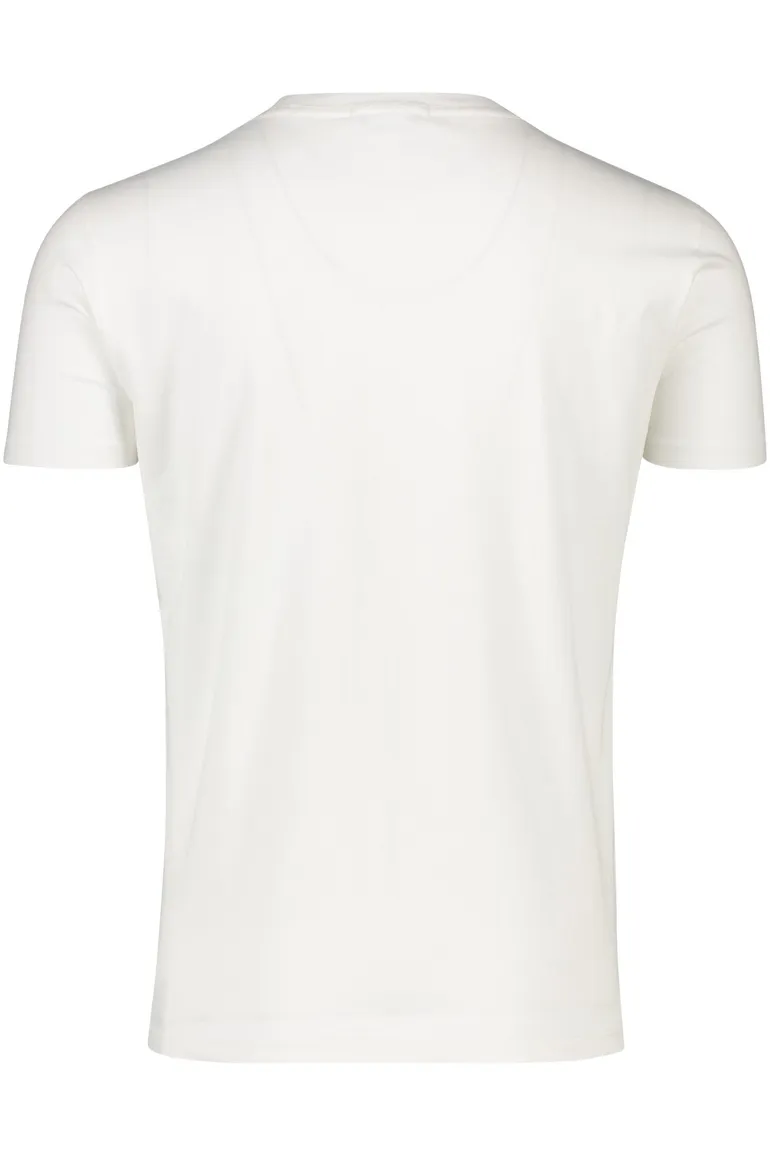 Replay t-shirt wit ronde hals