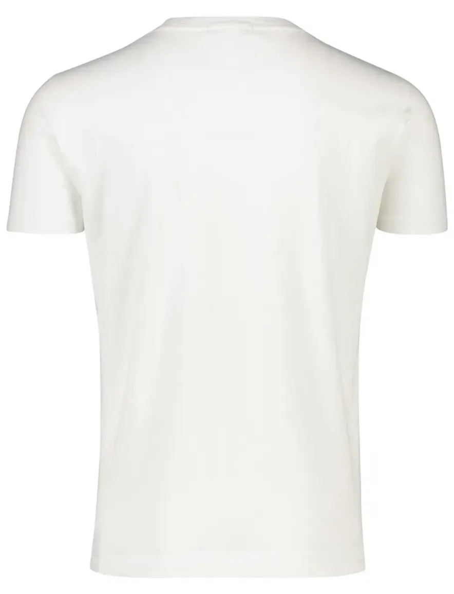 Replay t-shirt wit ronde hals